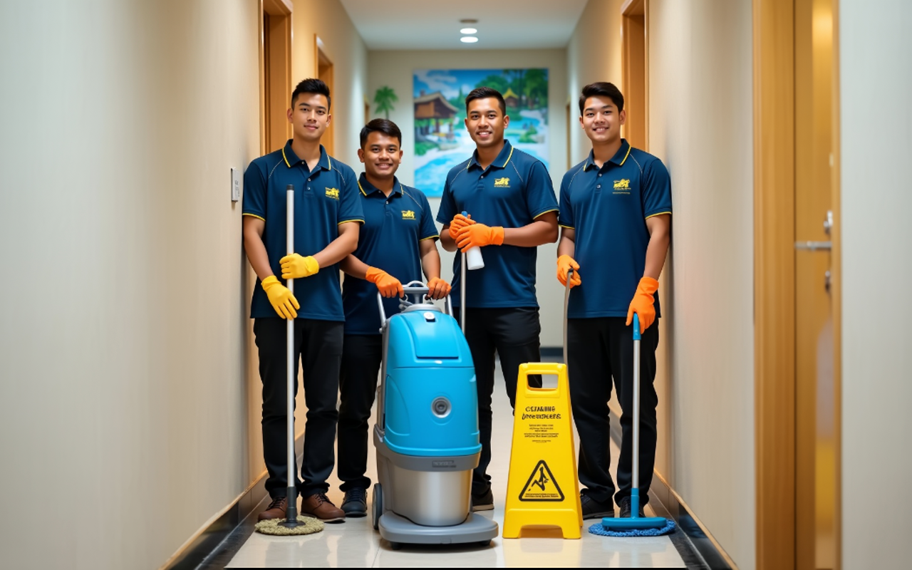 Read more about the article Outsourcing Cleaning Service Jakarta Timur-Efisiensi Operasional Tanpa Ribet Dari BINCare