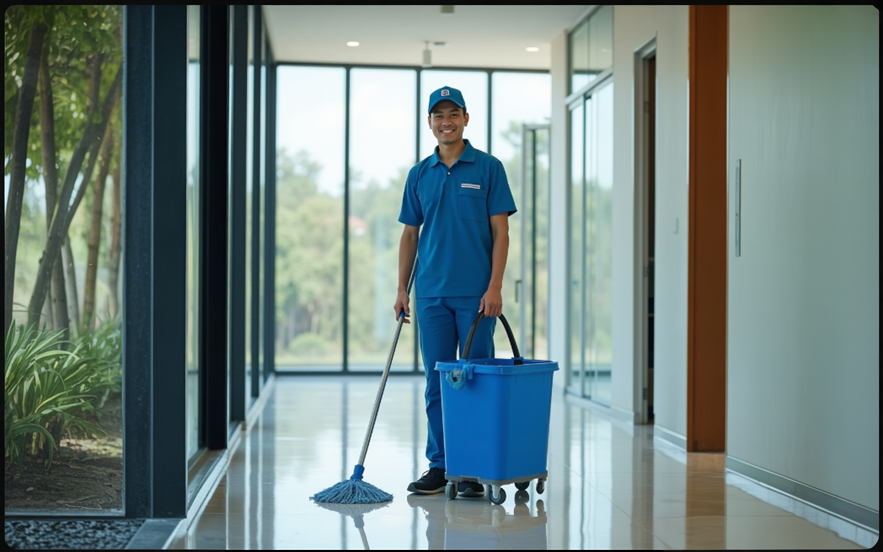 Read more about the article Jasa Cleaning Service Jakarta Pusat-Solusi Kebersihan Profesional Untuk Kawasan Perkantoran Bersama BINCare