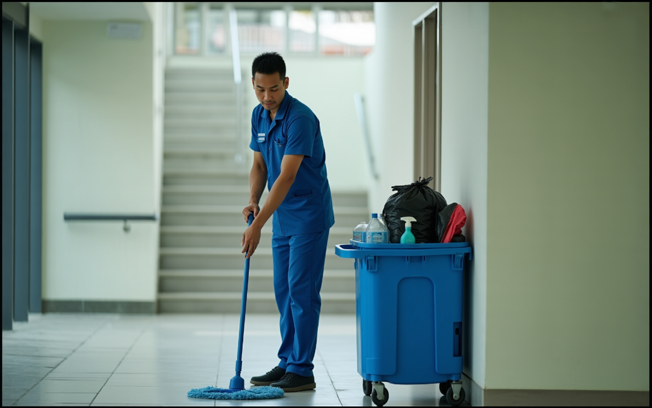 Read more about the article Vendor Jasa Cleaning Service Jakarta Timur-Solusi Andal Untuk Kantor Dan Industri Bersama BINCare