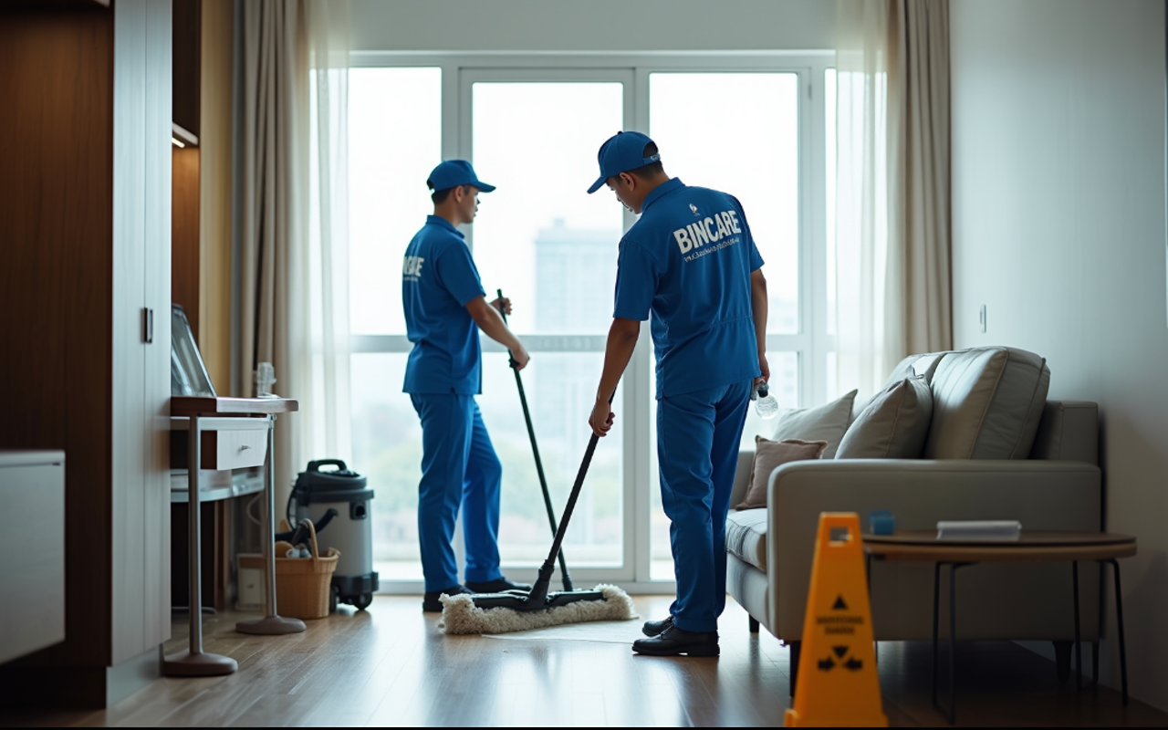 Read more about the article Jasa Cleaning Service Karawaci Dengan Tim Bersertifikat Dan Peralatan Modern Dari BINCare