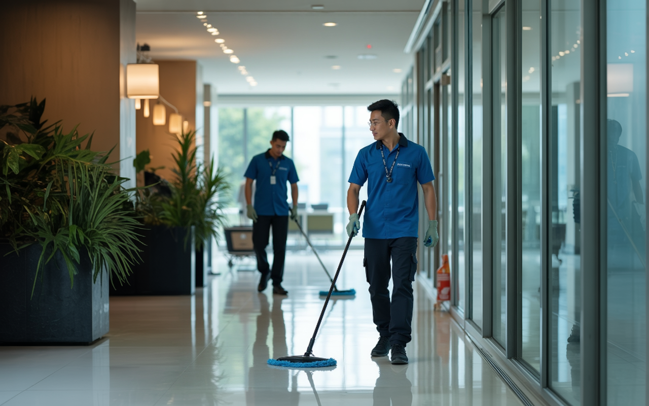 Read more about the article Jasa Cleaning Service Karawaci Untuk Gedung Bertingkat Dan Perkantoran Modern-Layanan Profesional Dari BINCare