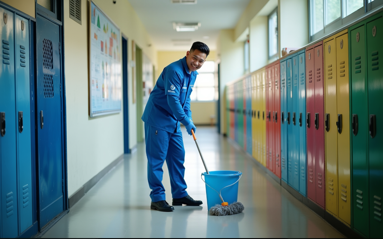 Read more about the article Jasa Cleaning Service Karawaci Untuk Sekolah, Klinik, Dan Tempat Umum Bersama BINCare