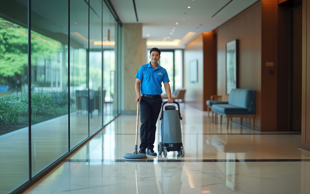 Read more about the article Outsourcing Cleaning Service Dengan SOP Ketat Di Tangerang-Komitmen BINCare Untuk Kebersihan Tanpa Kompromi