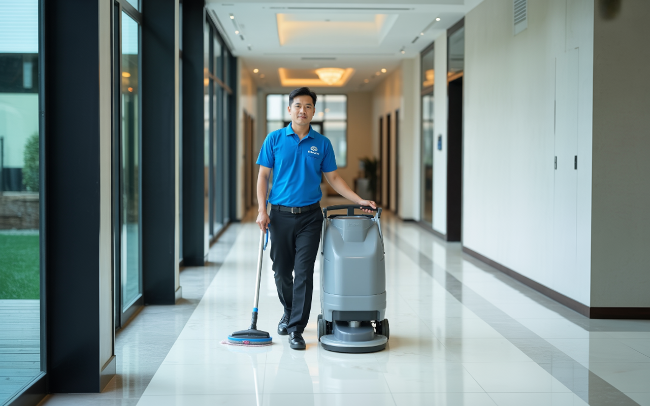 Read more about the article Outsourcing Cleaning Service Tangerang Dengan Teknologi Modern-Solusi Kebersihan Tanpa Batas Dari BINCare