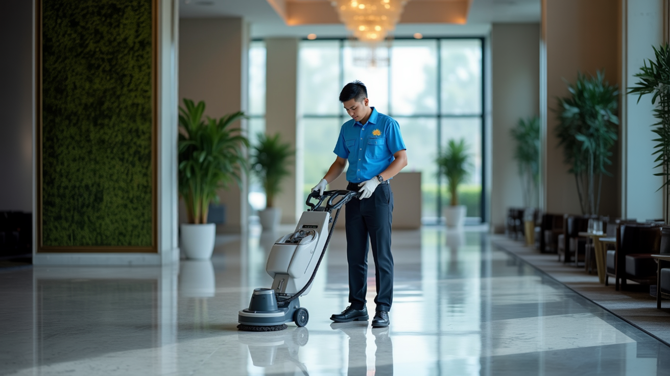 Read more about the article Perusahaan Cleaning Service Dengan Teknologi Modern Di Jakarta Pusat-Bersih Total Bersama BINCare