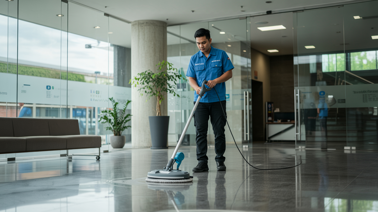 Read more about the article Outsourcing Cleaning Service Dengan Peralatan Modern Dan Chemical Standar Internasional Bersama BINCare