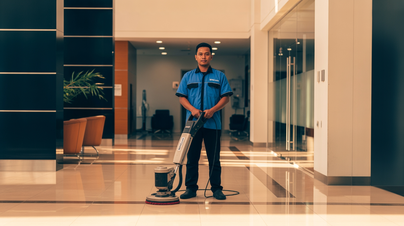 Read more about the article Yayasan Cleaning Service Cirebon Bersertifikat-Tenaga Profesional Dan Ramah Bersama BINCare