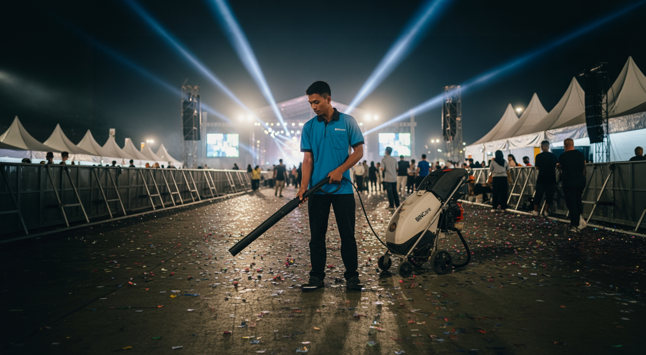 Read more about the article Jasa General Cleaning Event Harian Dan Mingguan Di Jabodetabek-Fleksibel Dan Efisien Bersama BINCare
