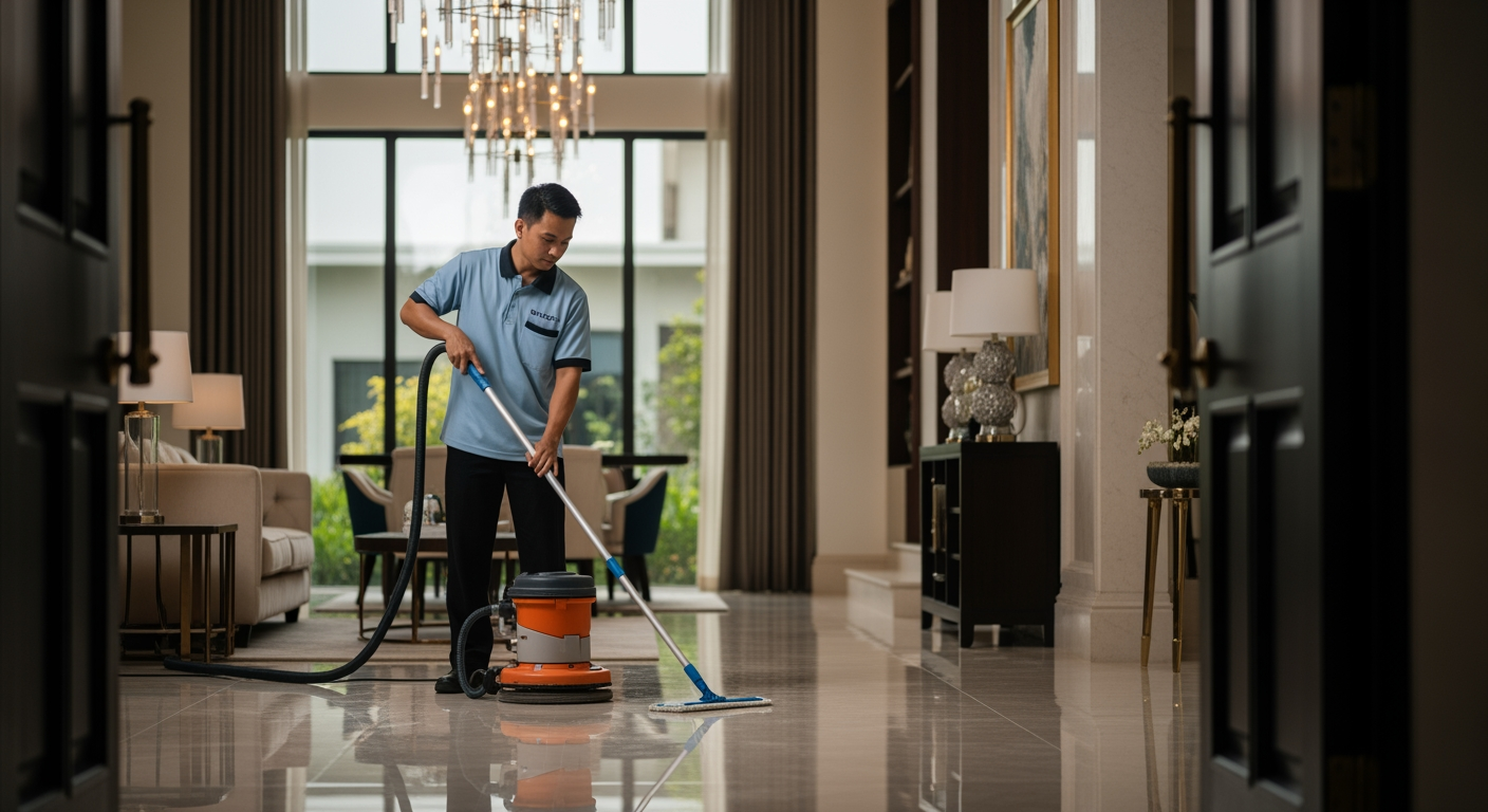 Jasa General Cleaning Gading Serpong-Area Perumahan Premium Dan Office Park Bersama BINCare