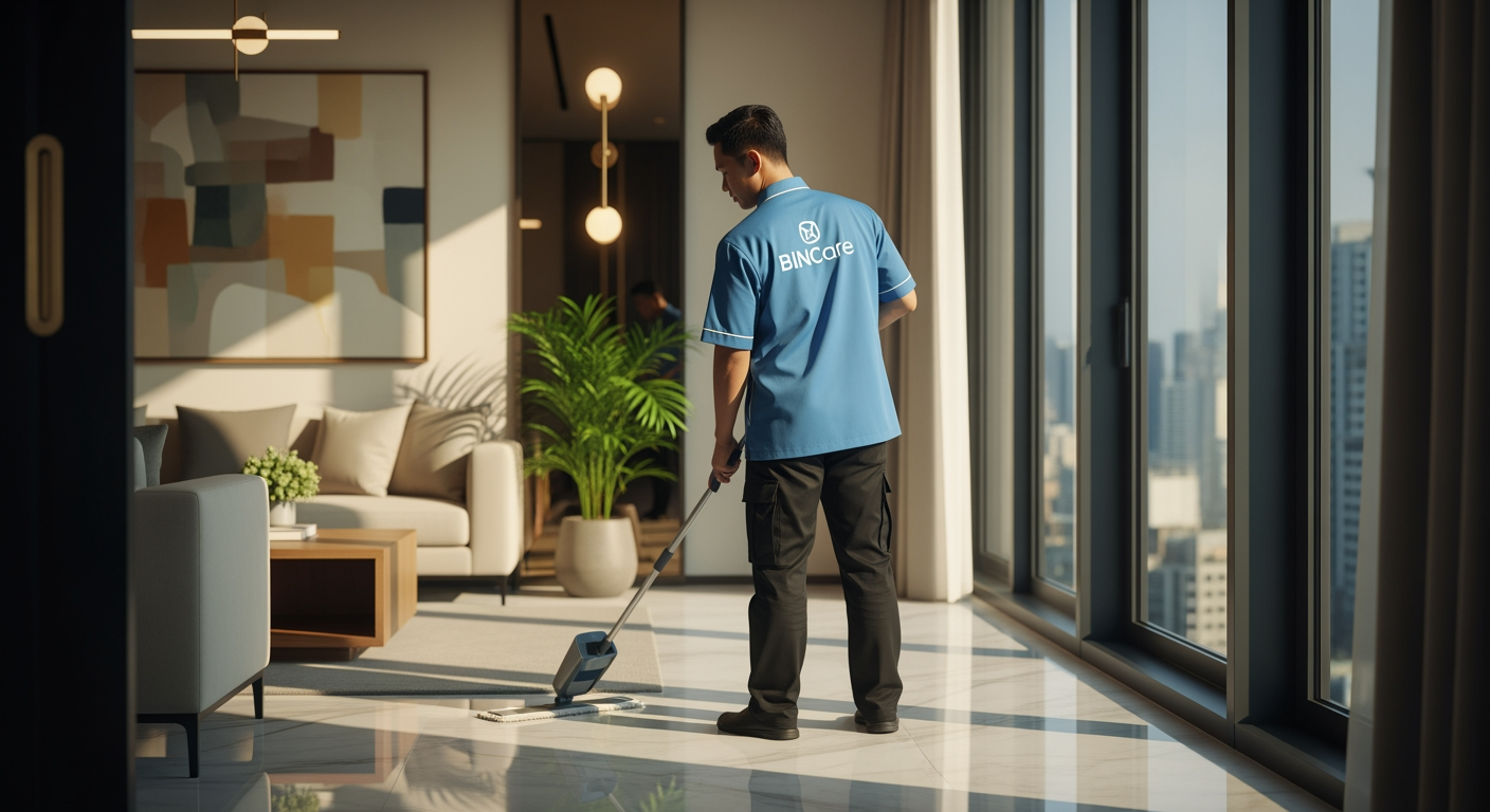 Read more about the article Jasa General Cleaning Rumah Dan Apartemen-Bersih, Higienis, Dan Profesional Bersama BINCare