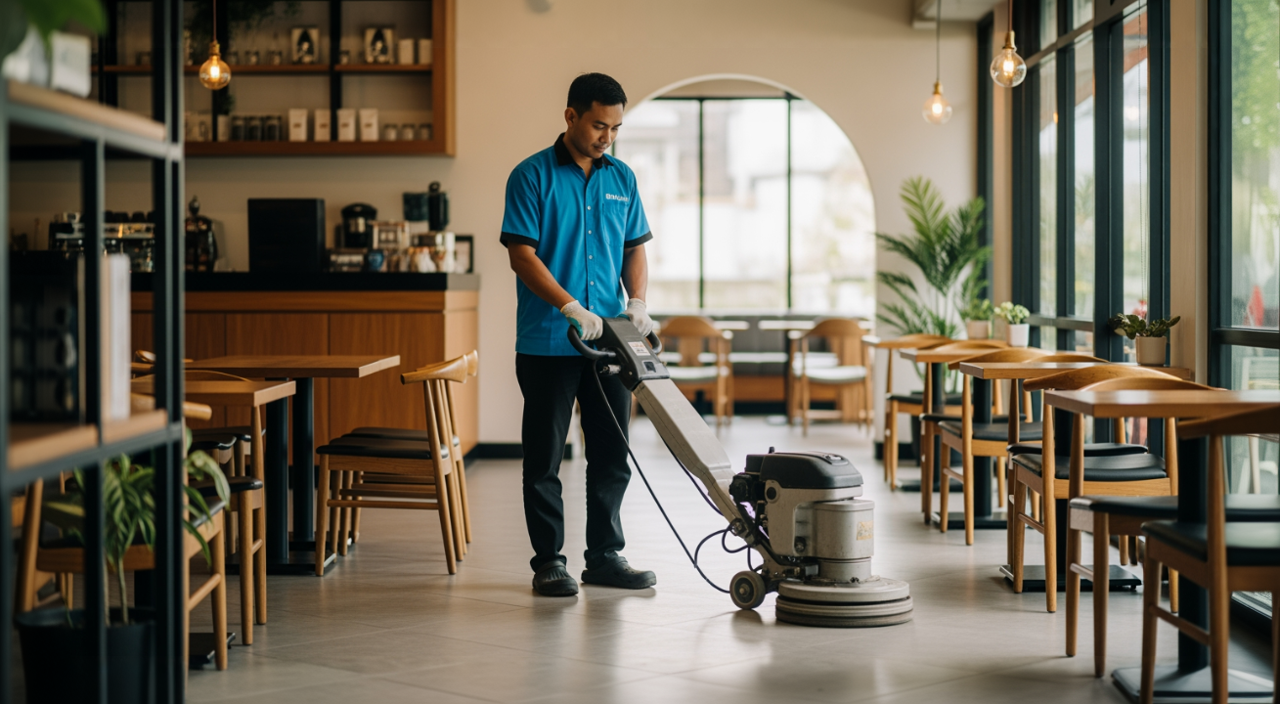 Read more about the article Outsourcing Cleaning Service Kemang-Solusi Kebersihan Untuk Kafe, Restoran Dan Retail Bersama BINCare