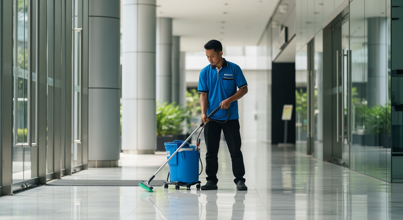 Read more about the article Outsourcing General Cleaning Jakarta 24 Jam-Siap Tugas Kapan Pun Dibutuhkan Bersama BINCare