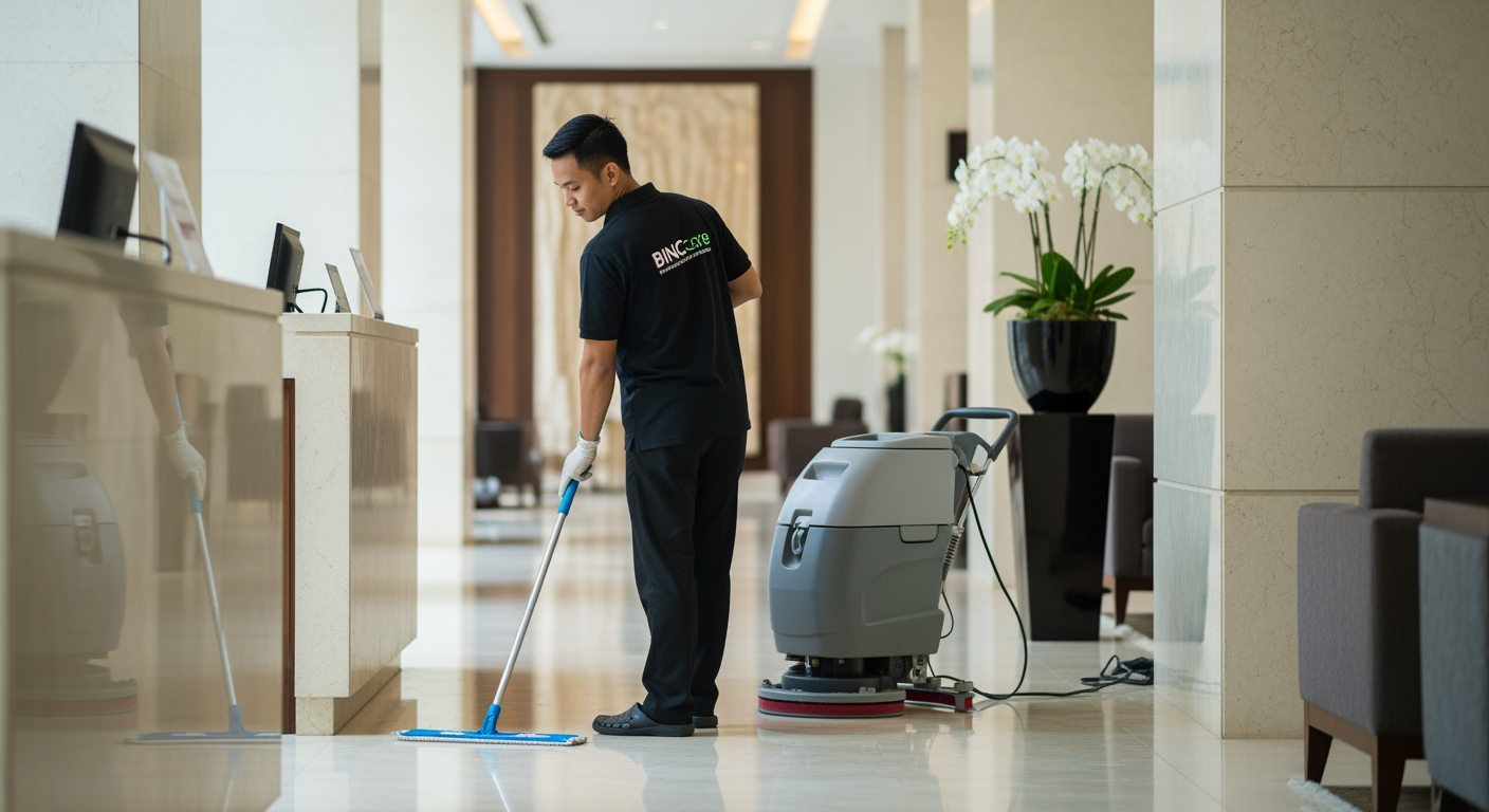 Read more about the article Outsourcing Cleaning Service Terbaik Di Jabodetabek-Layanan Harian, Mingguan, Dan Bulanan Bersama BINCare