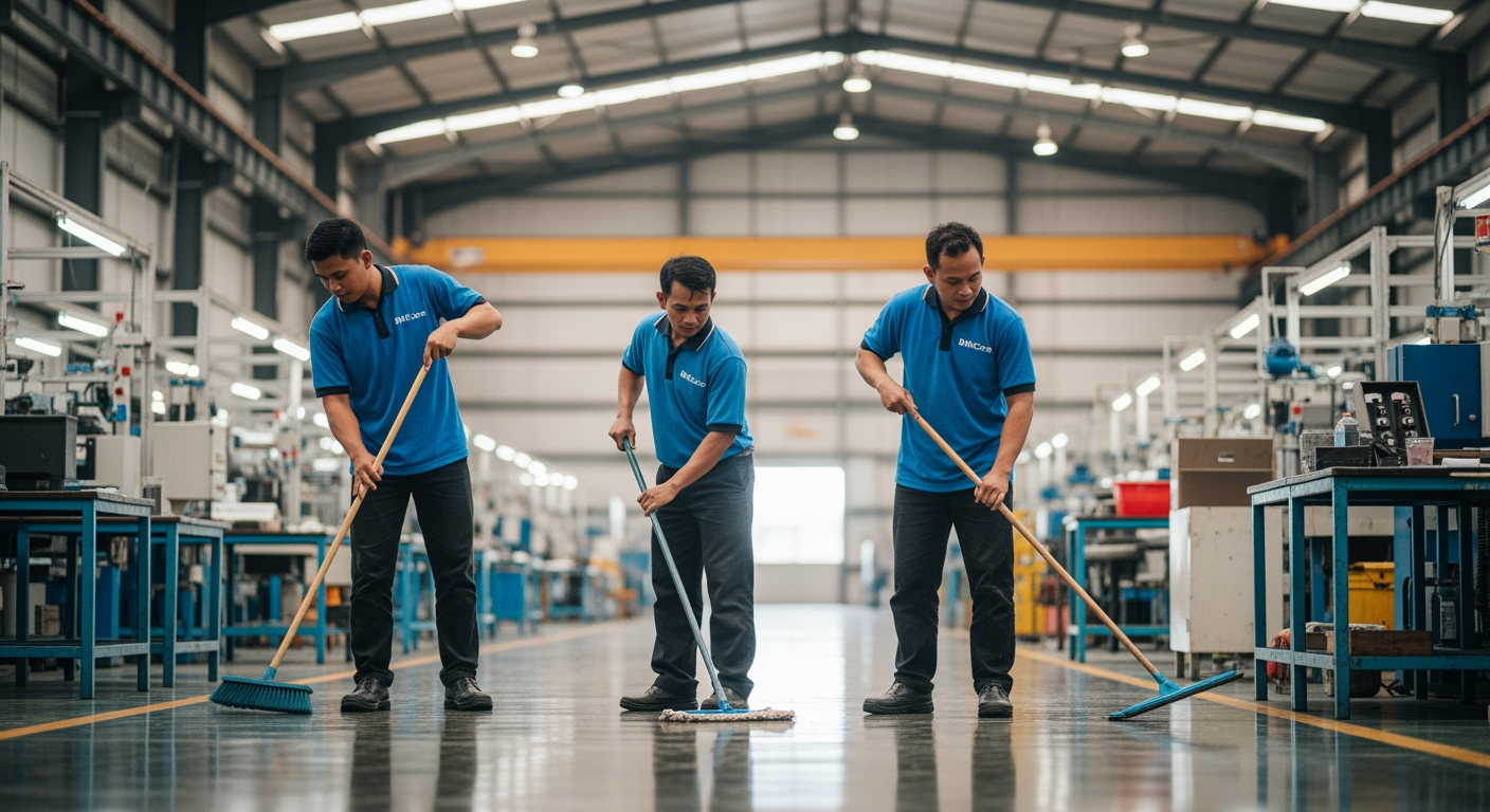 Read more about the article Outsourcing Cleaning Service Terdekat Di Bekasi-Solusi Kebersihan Perkantoran Dan Pabrik Bersama BINCare