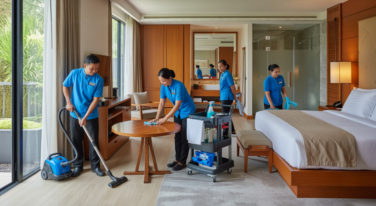 Vendor Outsourcing Cleaning Service Terbaik Bali-Cocok Untuk Hotel Dan Resort Dari BINCare