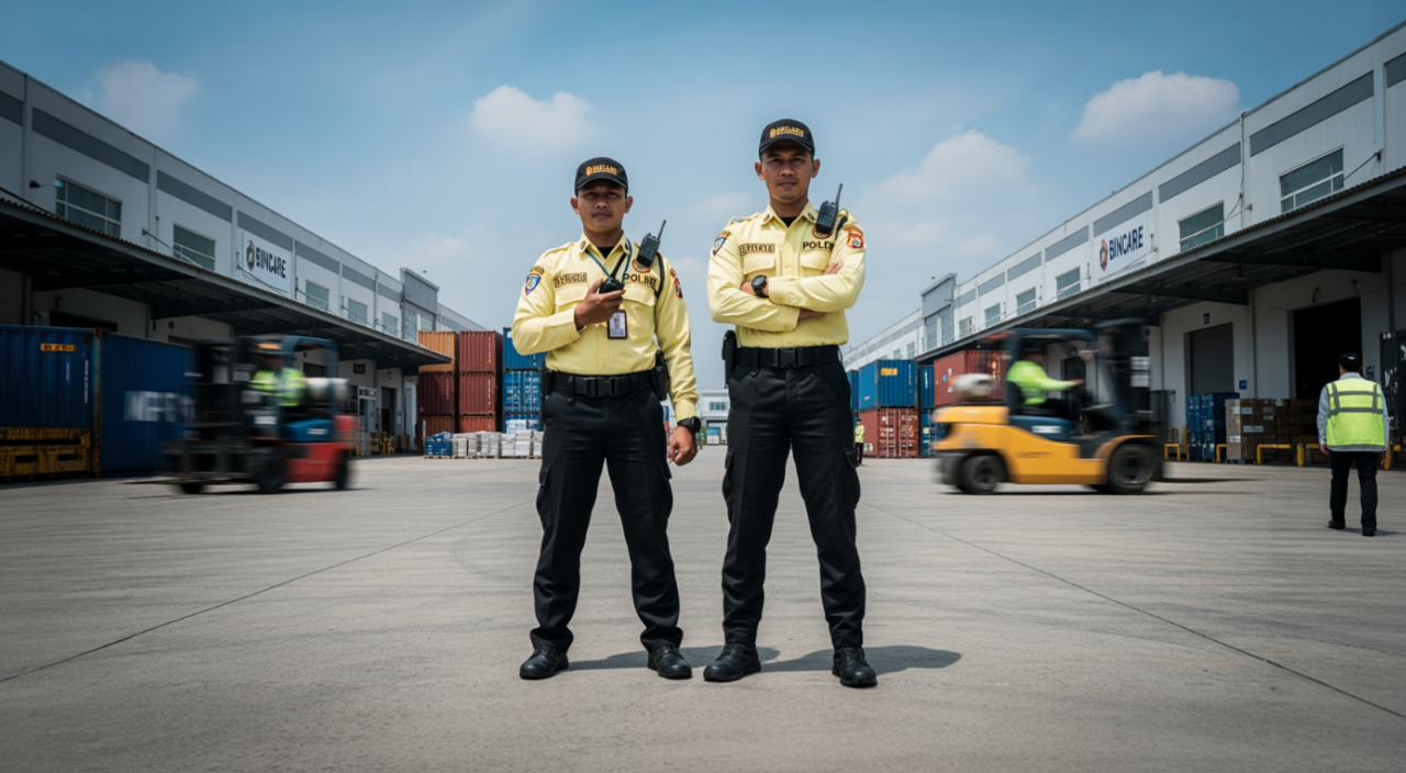 Vendor Security Outsourcing Tangerang-Perlindungan Kawasan Pergudangan Dan Logistik Bersama BINCare