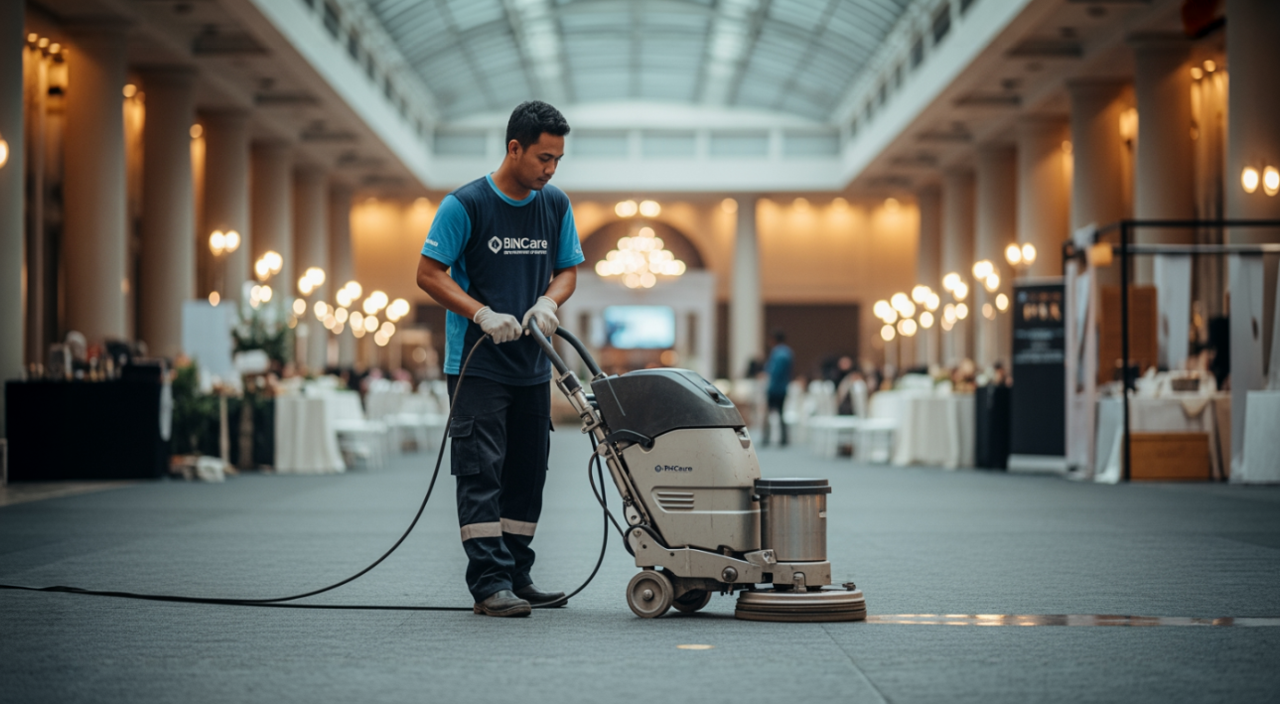 Read more about the article Jasa General Cleaning Event Dan Acara Jakarta Selatan-Layanan Kebersihan Komplit Dari BINCare