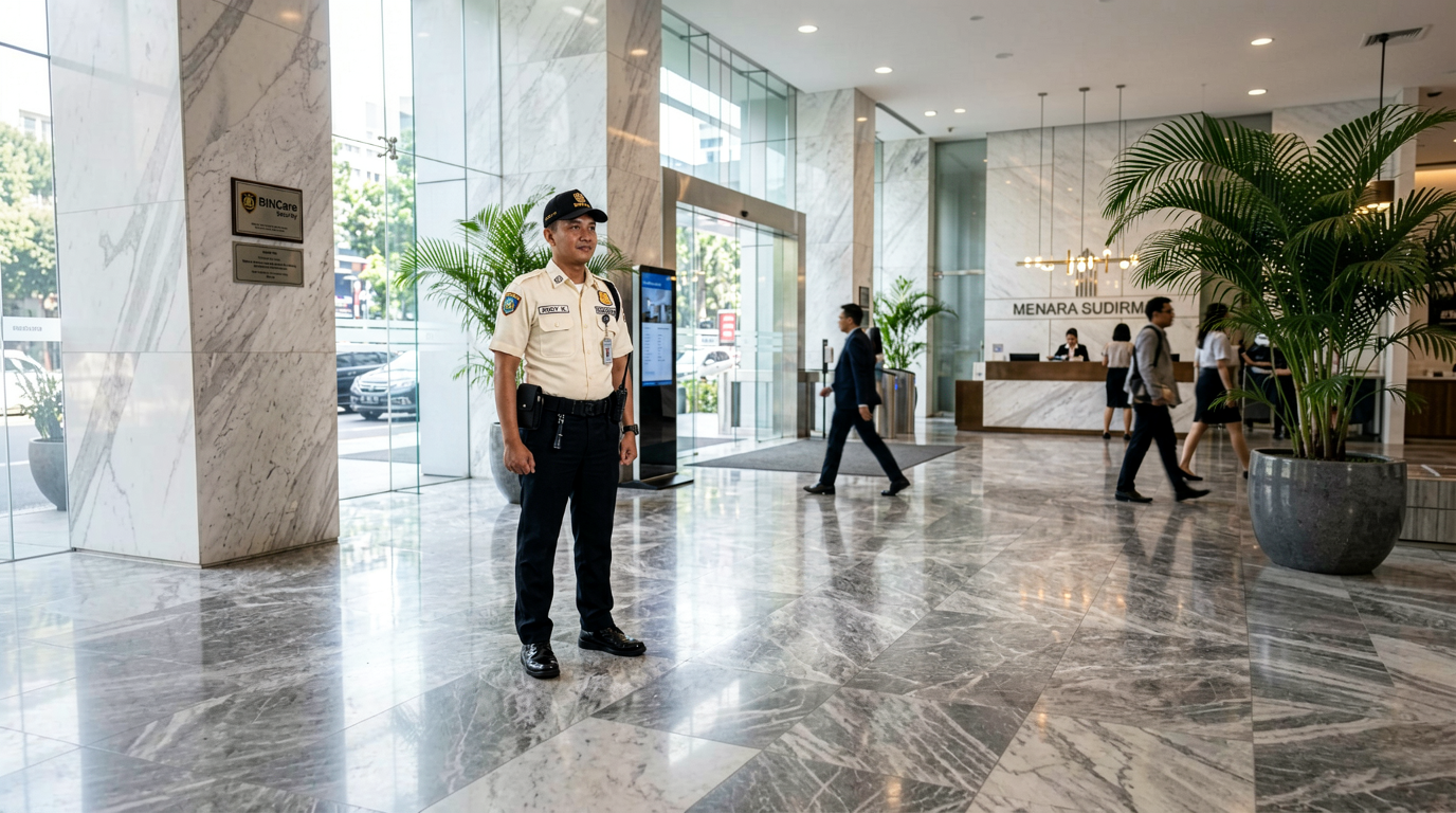 Read more about the article Outsourcing Penyedia Security Jakarta Selatan-BINCare