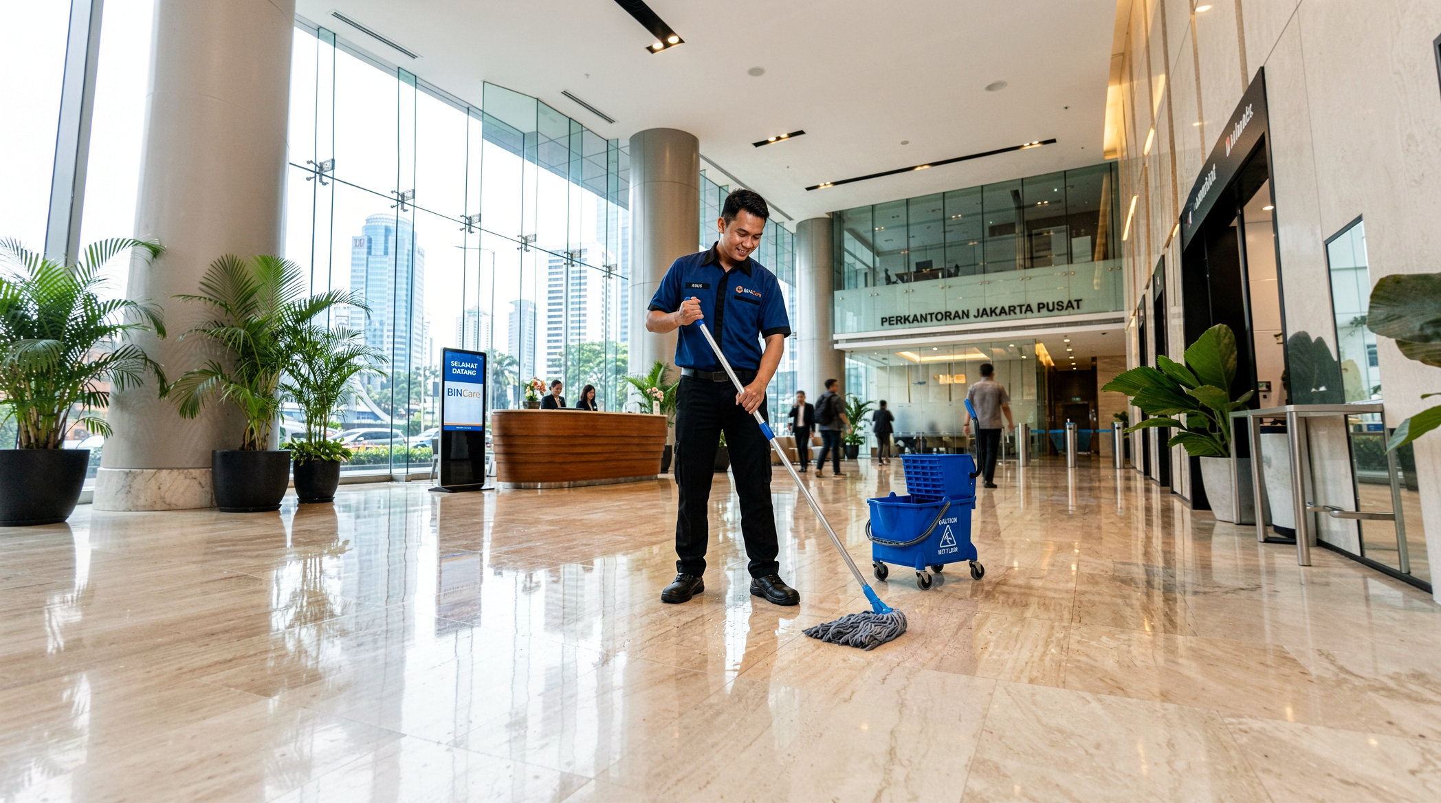 Read more about the article Jasa Cleaning Service Jakarta Pusat-BINCare