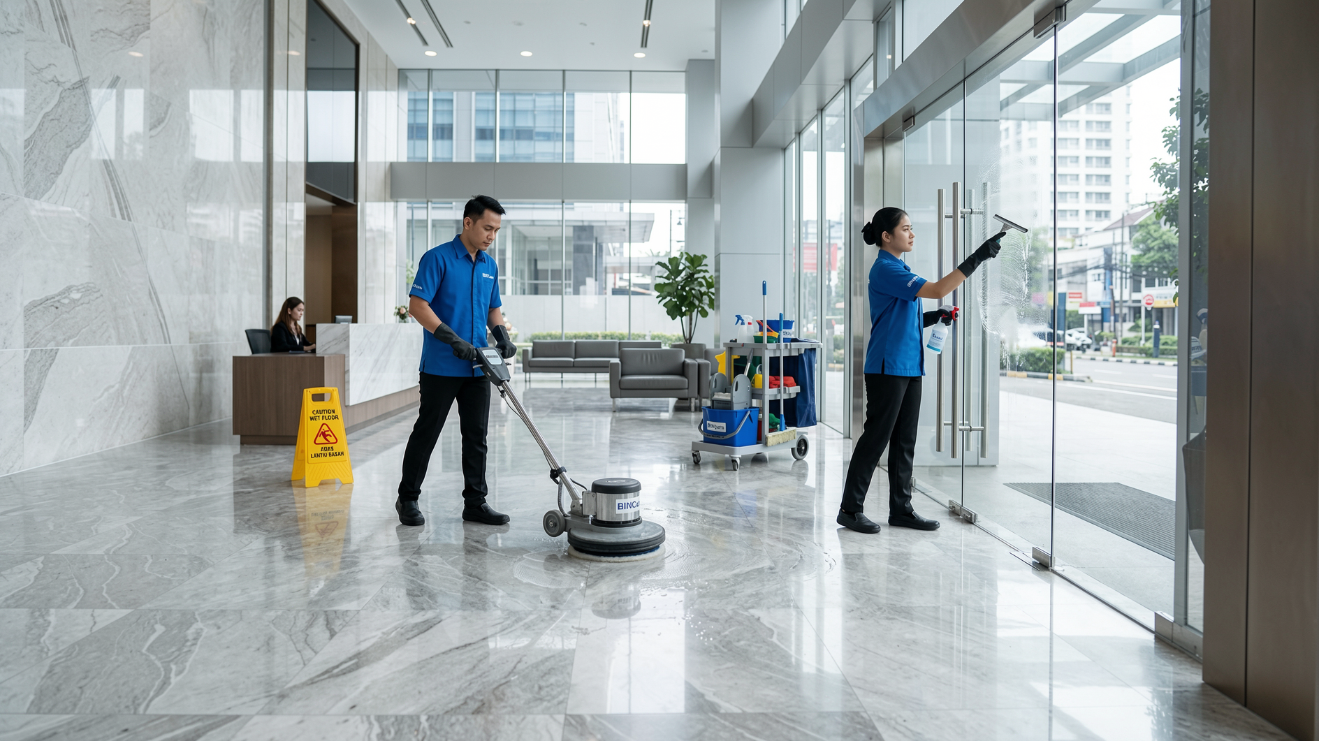 Jasa General Cleaning Jakarta Timur-PT BINCare